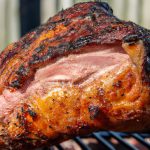 Leitão Assado Na Churrasqueira