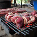 Leitão na Churrasqueira