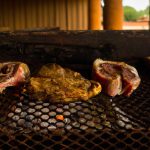 Leitão na Churrasqueira