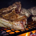 Leitoa Assada na Churrasqueira