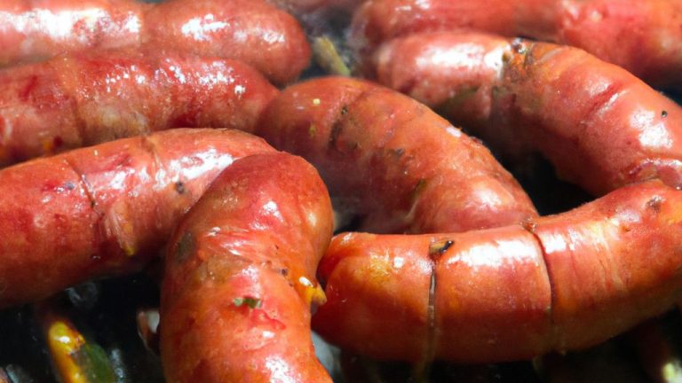 Linguiça De Frango No Forno