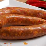 Linguiça Toscana com Pimentão
