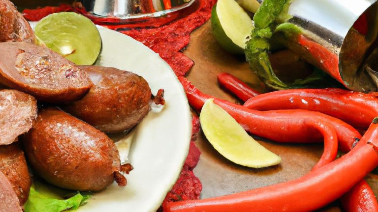 Linguiça Toscana Com Pimentão