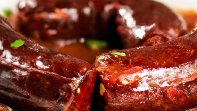Linguiça Toscana No Feijão Preto