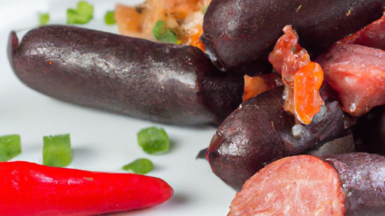 Linguiça Toscana No Feijão Preto