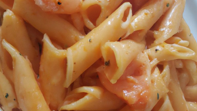 Macarrão Com Salmão