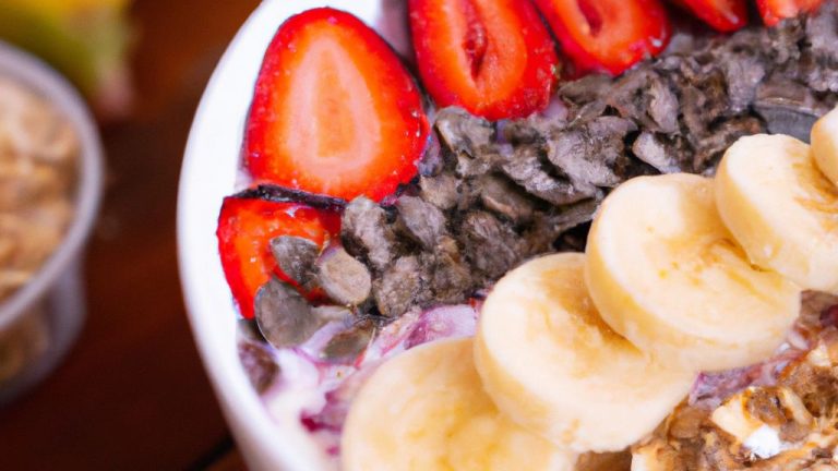 Mingau De Aveia Com Banana E Morango