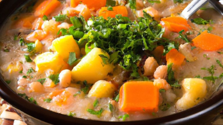 Mocotó Com Legumes