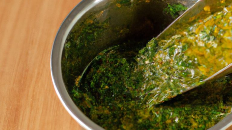Molho Verde Para Churrasco
