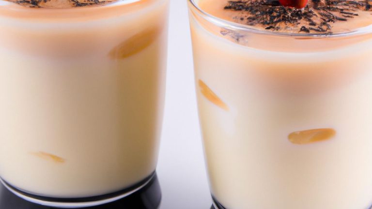 Mousse Com Leite Em Pó E Suco Tang