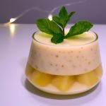 Mousse de Abacaxi com Gelatina