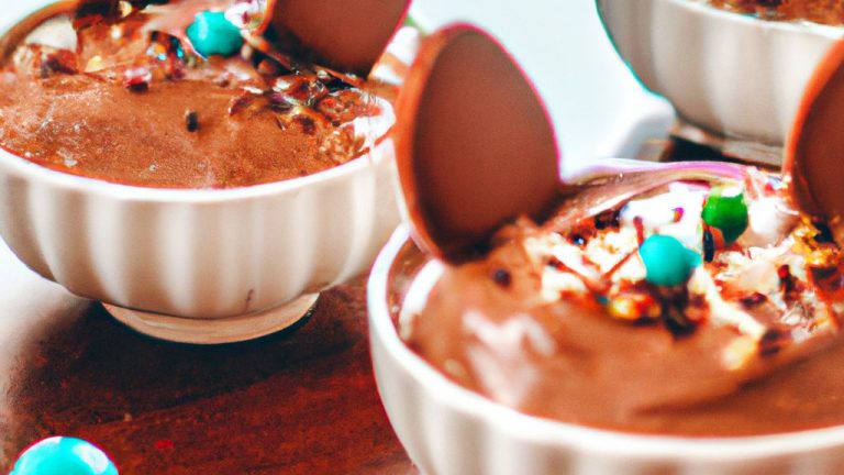 Mousse De Chocolate Para Ovo De Páscoa