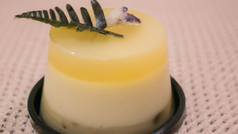 Mousse De Cupuaçu Com Gelatina