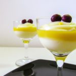 Mousse de Leite Ninho com Suco Tang