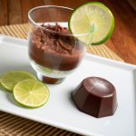 Mousse de limão com chocolate
