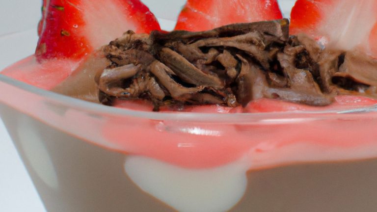Mousse Diet Com Gelatina