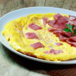 Omelete Recheado Presunto E Queijo