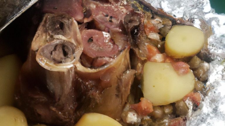 Ossobuco No Forno Com Papel Alumínio