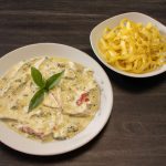 Pasta de frango com iogurte natural