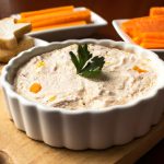 Patê de Frango com Cenoura e Creme de Leite