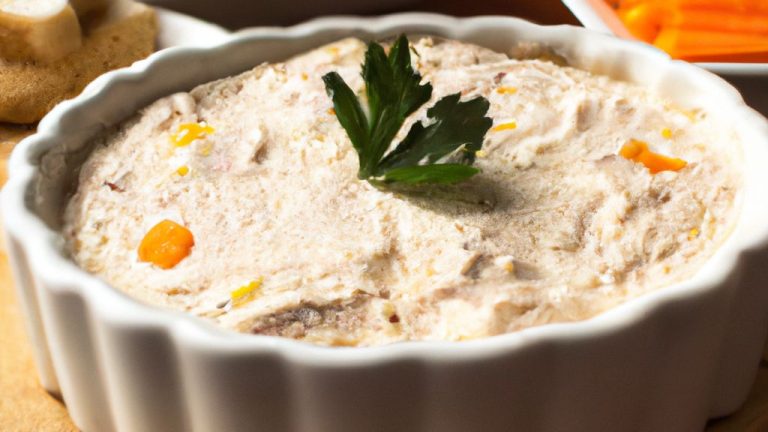 Patê De Frango Com Cenoura E Creme De Leite
