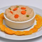 Patê de Frango com Cenoura, Maionese e Creme de Leite