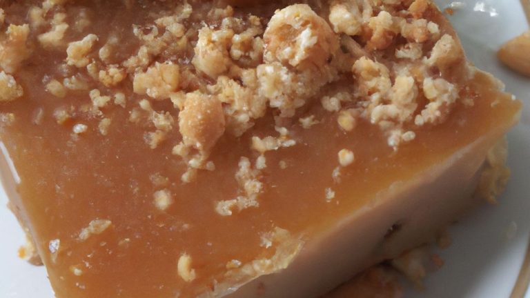 Pavê De Amendoim Com Doce De Leite