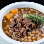 Pirão com Caldo de Carne