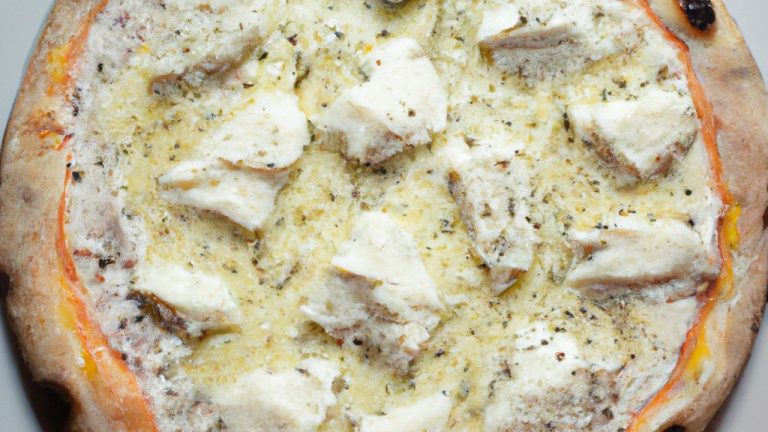 Pizza De Palmito Com Mussarela