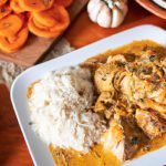 Coxa de Frango ao Molho de Laranja