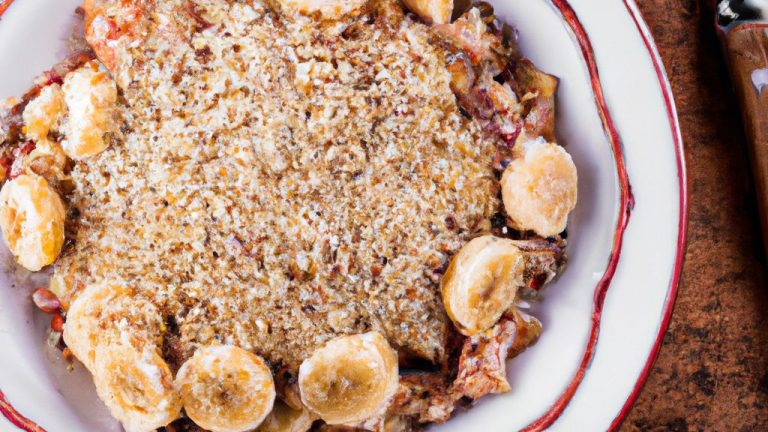 Receita De Farofa Com Banana Da Terra E Bacon