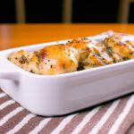 Coxa de Frango com Creme de Leite e Batatas