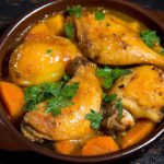 Coxas de Frango Assadas com Batatas