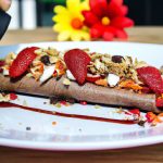 Wrap de Frango com Creme de Ricota