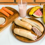 Sanduíche de Frango e Cenoura