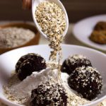 Bolo de banana com aveia