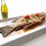 Robalo Assado na Churrasqueira