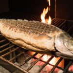 Robalo Assado Na Brasa