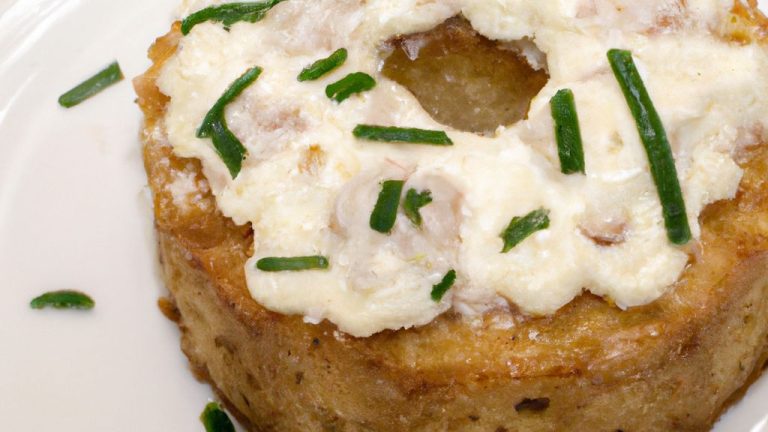 Rocambole Com Creme De Cebola