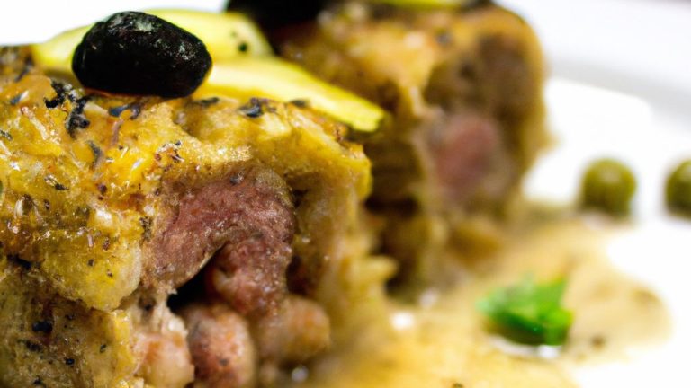Rocambole De Carne Moída Com Creme De Cebola