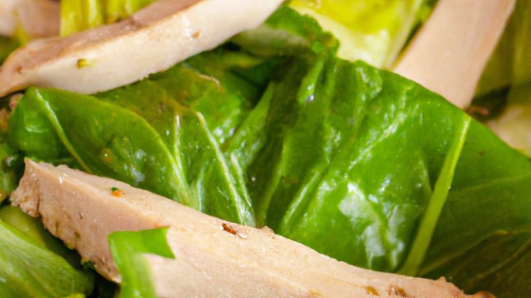 Salada De Acelga Com Frango