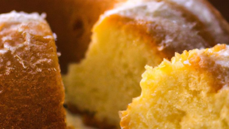 Bolo Com Farinha De Mandioca