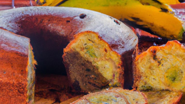 Bolo De Banana Da Terra
