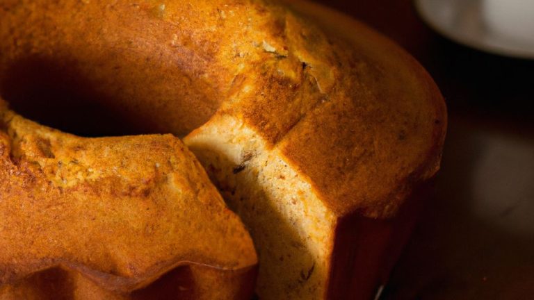 Bolo De Caneca De Farinha De Arroz