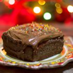 Bolo de Chocolate de Natal