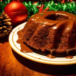 Bolo de Chocolate Natalino