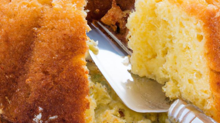 Bolo De Farinha De Mandioca