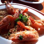 Camarão Ao Alho E Óleo Descascado