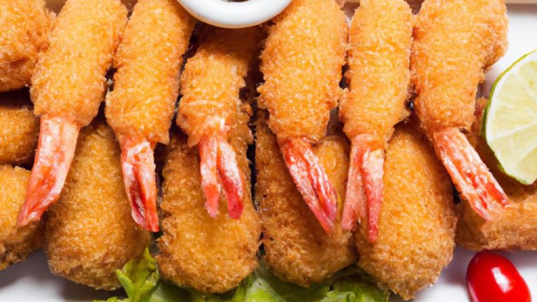 Camarão Empanado Com Farinha Panko