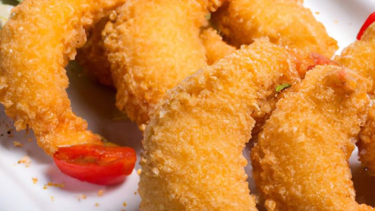 Camarão Empanado Com Panko